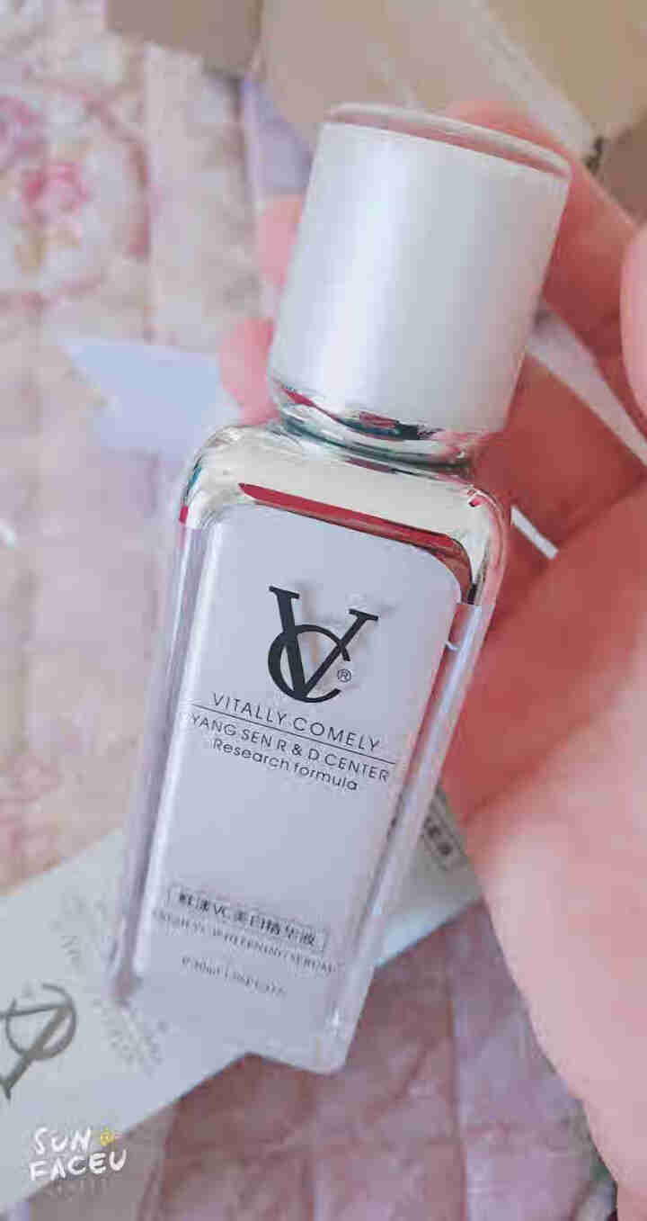 VC 美白精华液30ml（美白补水 改善暗哑 收缩毛孔 焕白亮肤）面部精华男女士护肤品 美白精华液30ml怎么样，好用吗，口碑，心得，评价，试用报告,第3张