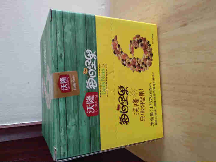 沃隆 每日坚果 混合坚果零食什锦果仁 25g*7袋 儿童B款175g/盒怎么样，好用吗，口碑，心得，评价，试用报告,第2张