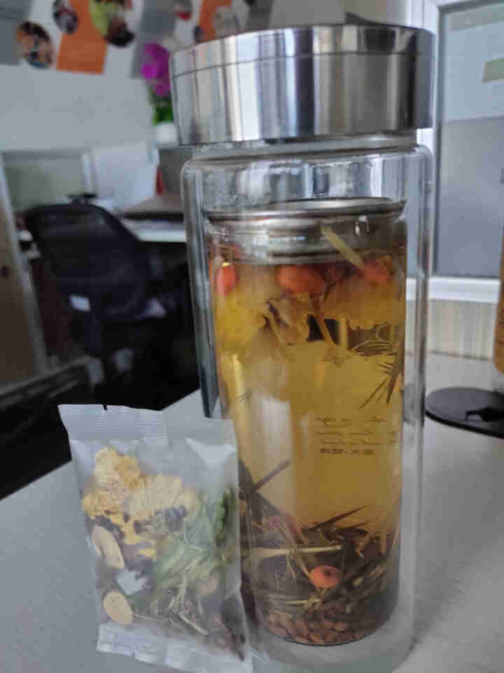 山间小沏 决明子菊花茶 枸杞菊花茶养生花草茶菊花决明子甘草竹叶决明子金银花熬夜灭火清茶养生茶 枸杞菊花茶10包/盒100g怎么样，好用吗，口碑，心得，评价，试用,第4张