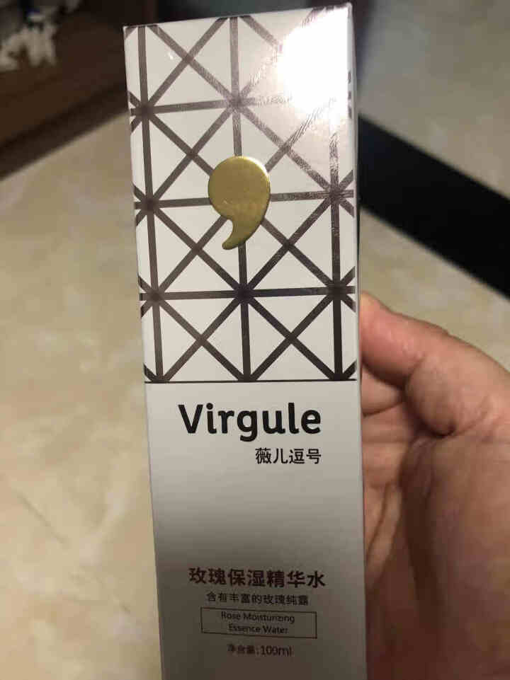 Virgule薇儿逗号玫瑰保湿精华水100ml 爽肤精华液 补水保湿嫩肤美肌修护敏感男女秋冬护肤品 精华水怎么样，好用吗，口碑，心得，评价，试用报告,第4张