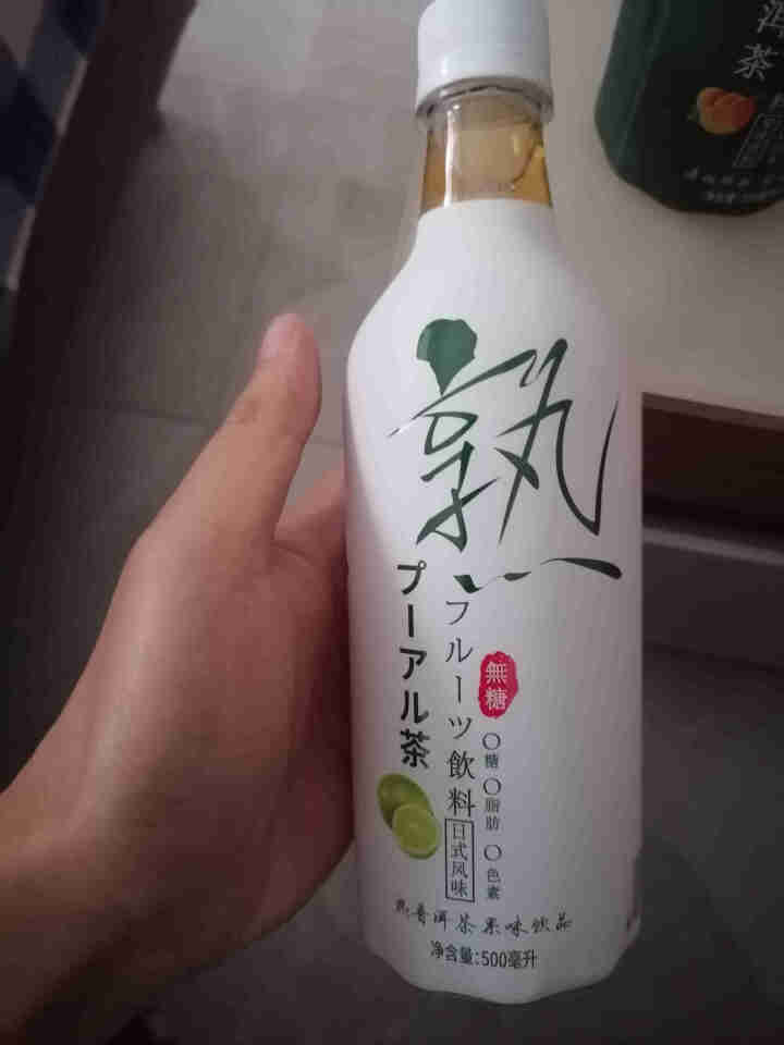 明仕日式无糖茶饮料 普洱生熟茶不含脂果味网红饮品 500ml/瓶 尝鲜生茶+熟茶（各一瓶）怎么样，好用吗，口碑，心得，评价，试用报告,第3张