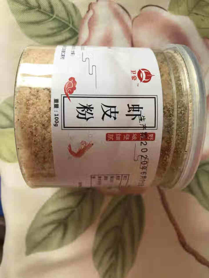 卫豪淡嗮宝宝辅食虾皮粉100g/罐婴儿补钙无盐即食儿童拌餐调味品 200克怎么样，好用吗，口碑，心得，评价，试用报告,第2张