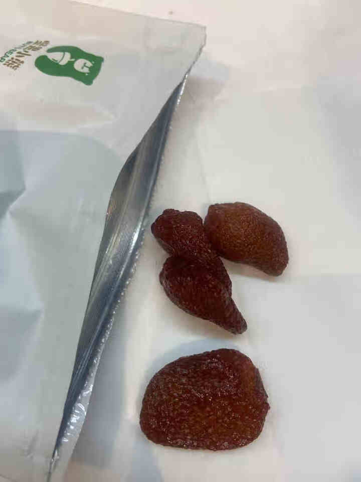 坚果小熊 草莓干水果干蜜饯果干果脯开胃休闲零食网红办公室小吃儿童食品干果吃的零食烘焙大袋 草莓干62g*1袋装怎么样，好用吗，口碑，心得，评价，试用报告,第4张