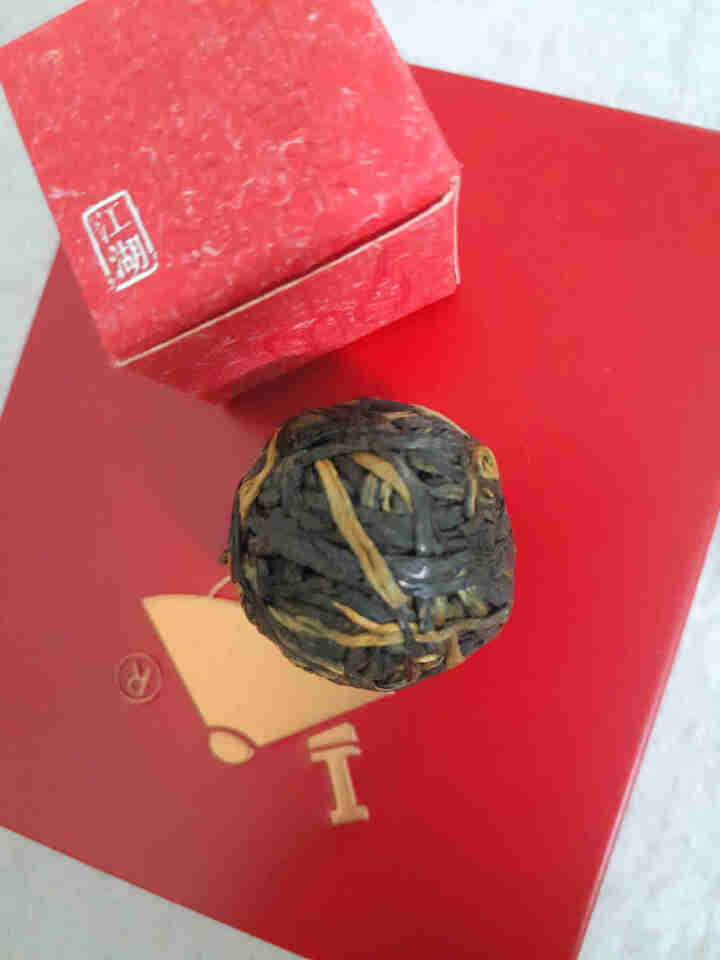 书剑古茶 碧火胭脂丸 云南滇红茶早春凤庆红茶手工沱 6粒红盒装怎么样，好用吗，口碑，心得，评价，试用报告,第4张