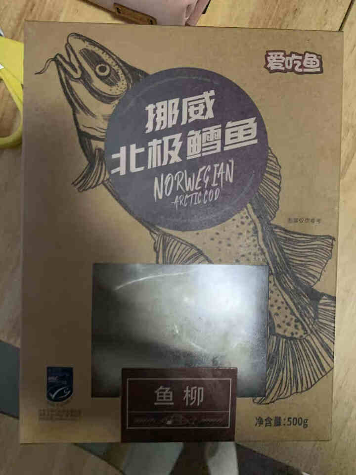 爱吃鱼 挪威北极鳕鱼 大西洋真鳕鱼鱼柳（蒜香）500g 煎炸鱼排方便菜 海鲜水产 新鲜宝宝辅食怎么样，好用吗，口碑，心得，评价，试用报告,第2张