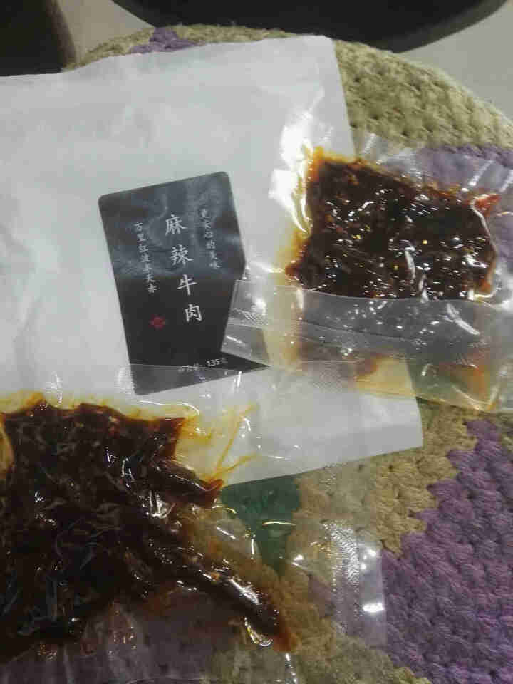 食味的初相 牛肉干135g麻辣酱卤牛肉条精选牛肉休闲零食肉干 麻辣牛肉怎么样，好用吗，口碑，心得，评价，试用报告,第3张