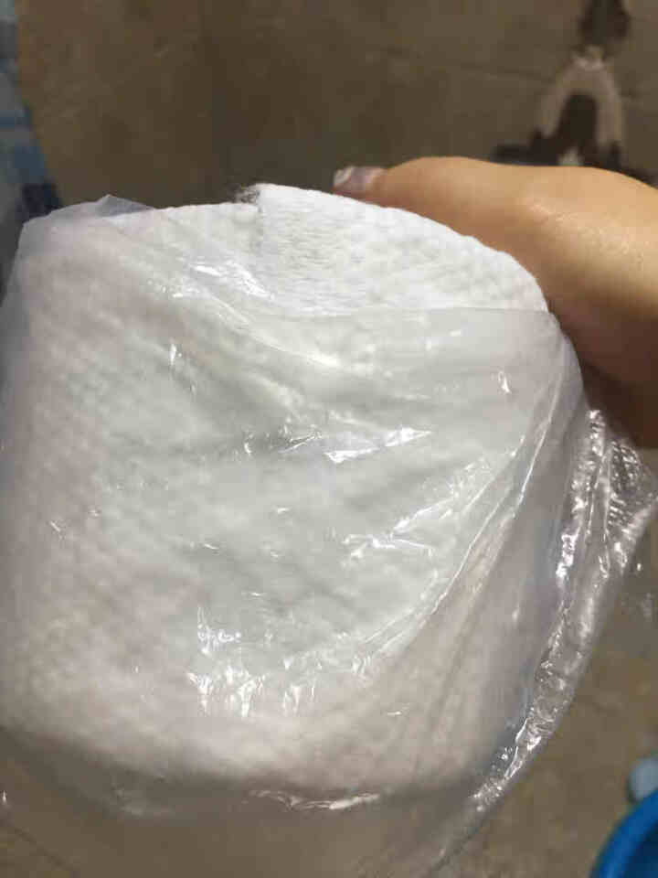 古迪 珍珠纹一次性洗脸巾纯棉加厚洁面巾擦脸巾纸抽取式绵柔美容巾 珍珠纹卷装怎么样，好用吗，口碑，心得，评价，试用报告,第3张