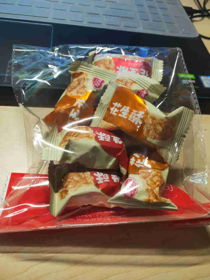 甜蜜1派 喜糖果休闲零食糕点原味椒盐黑芝麻花生酥福建特产传统手工糕点 随机混味花生酥 100g（品尝装）怎么样，好用吗，口碑，心得，评价，试用报告,第4张