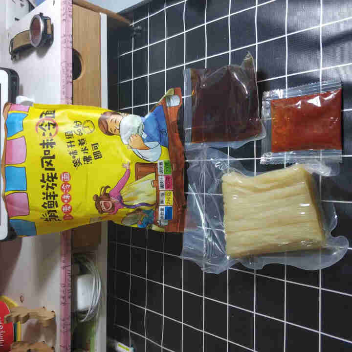 包邮 朝鲜冷面370克带调料汤包朝鲜风味东北大妈特产大冷面小麦荞麦冷面即食凉面方便速食汤泡粉面 朝鲜冷面370g*1包(小麦)怎么样，好用吗，口碑，心得，评价，,第2张