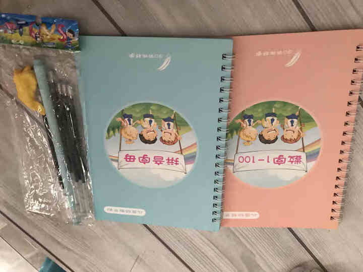 幼儿园练字帖 儿童凹槽练字贴 一年级魔幻褪色写字帖 学前班中大班楷书启蒙神器握笔器套装 数字+拼音（笔芯5支+笔杆1支+握笔器1个）怎么样，好用吗，口碑，心得，,第2张