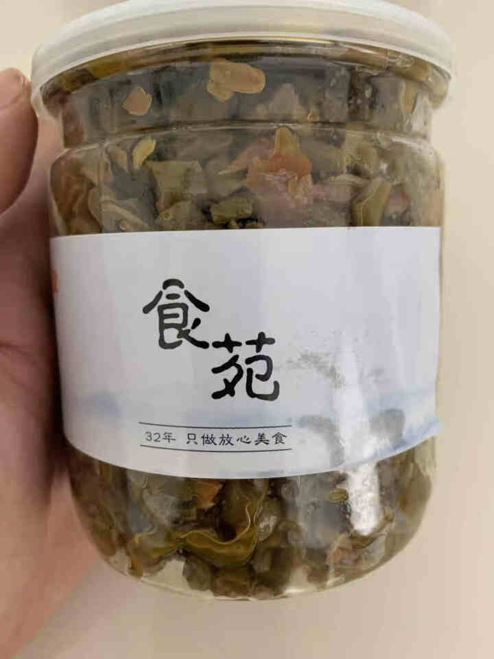 食苑酸豆角拌面腌制泡菜酱菜咸菜下饭菜泡豇豆红油豆角 400g/罐怎么样，好用吗，口碑，心得，评价，试用报告,第3张