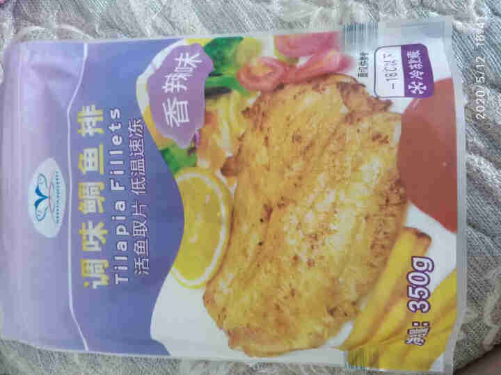 双湖 营养鲷鱼片350g 冰鲜鱼排 儿童辅食鲜嫩可口 罗非鱼 香辣味怎么样，好用吗，口碑，心得，评价，试用报告,第2张