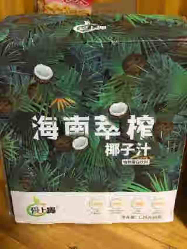 爱上椰海南新鲜萃榨椰子汁1.25升*6瓶 植物蛋白饮料饮品 椰奶海南生榨正宗椰子汁大瓶整箱怎么样，好用吗，口碑，心得，评价，试用报告,第2张