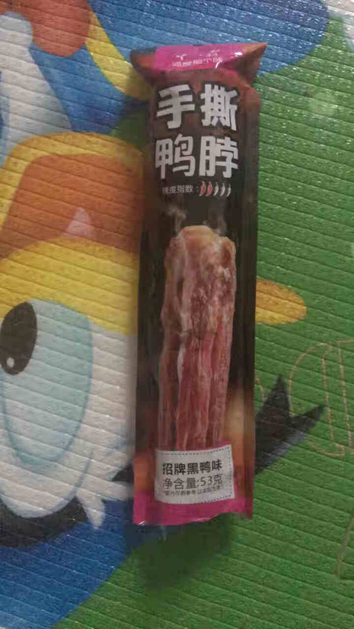 丫霸 手撕鸭脖 休闲零食小吃 下酒菜 一整根20cm鸭脖 真空包装 53g 招牌黑鸭味53g怎么样，好用吗，口碑，心得，评价，试用报告,第2张