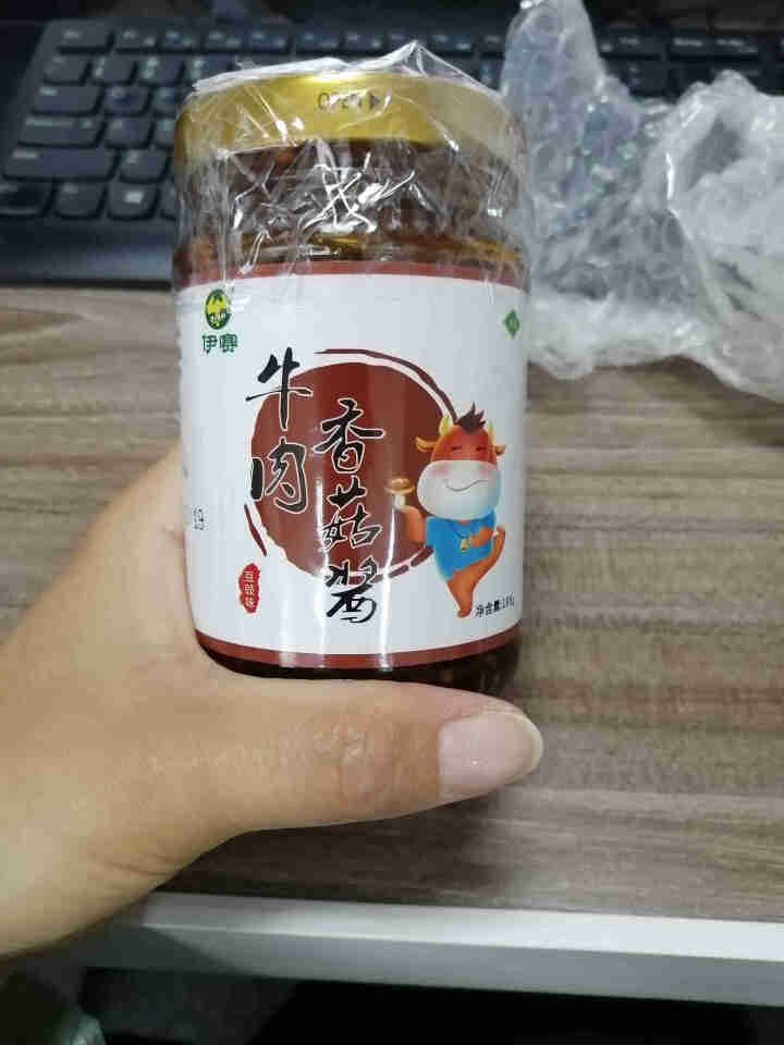 伊赛牛肉酱 就酱伊着你 调味酱下饭拌饭拌面酱调味品 香菇春笋牛肉酱 香菇酱 辣椒酱 香菇牛肉酱(豆豉味)188g/瓶怎么样，好用吗，口碑，心得，评价，试用报告,第3张