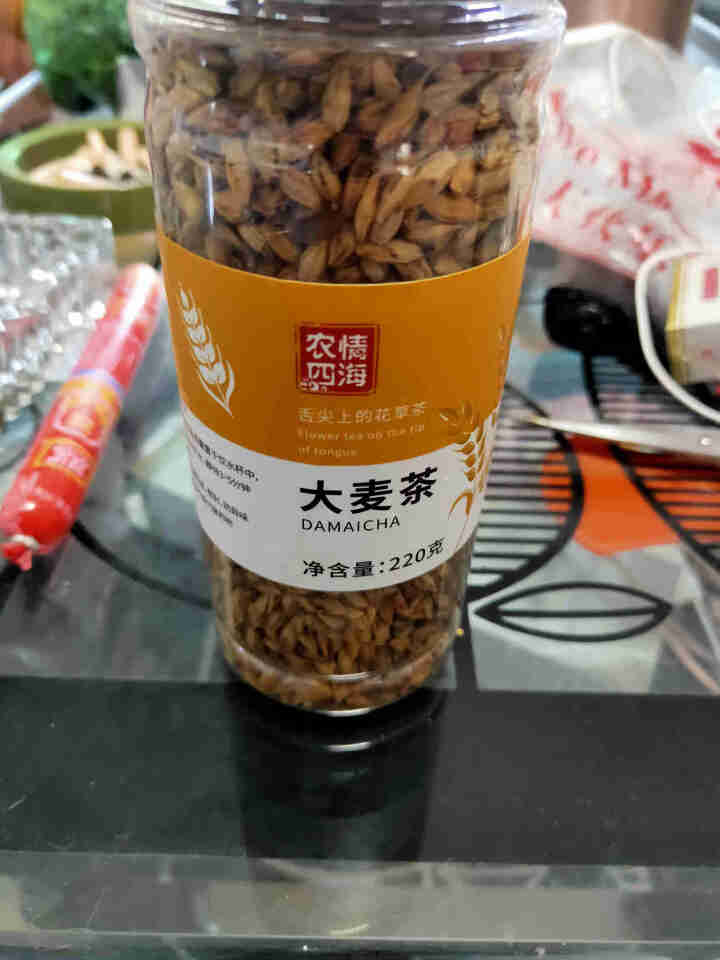 大麦茶 原味烘焙型炒麦芽茶五谷茶 花草茶 大麦茶220g/瓶怎么样，好用吗，口碑，心得，评价，试用报告,第2张