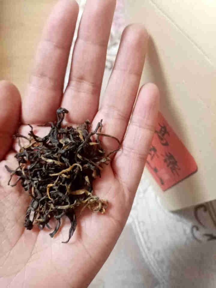 高黎贡山云南腾冲滇红功夫红茶大叶种红茶新茶盒装乔红黄金款50g 乔红黄金款50g怎么样，好用吗，口碑，心得，评价，试用报告,第4张