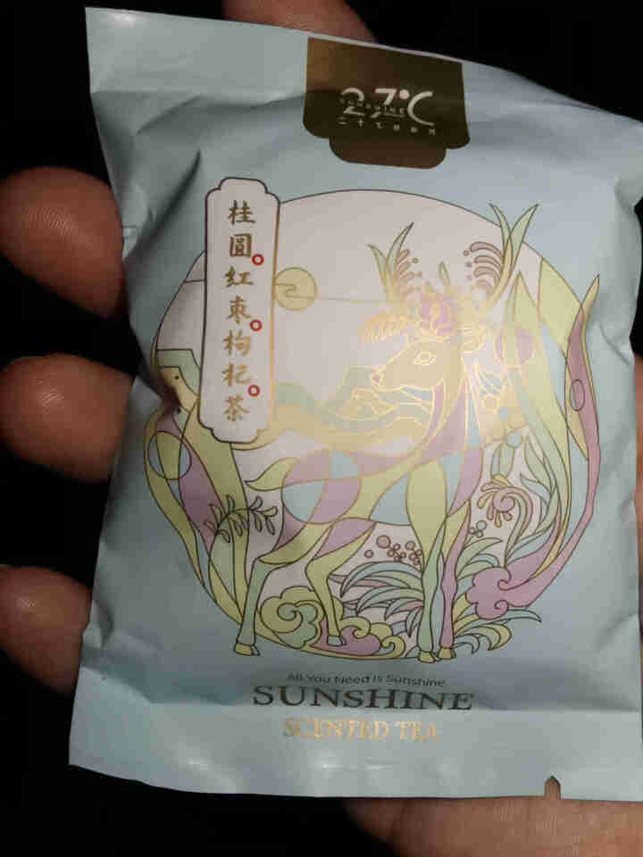 二十七度阳光 桂圆红枣枸杞茶360g 泡水喝的花茶养生茶组合袋泡果茶 12g*30包怎么样，好用吗，口碑，心得，评价，试用报告,第3张