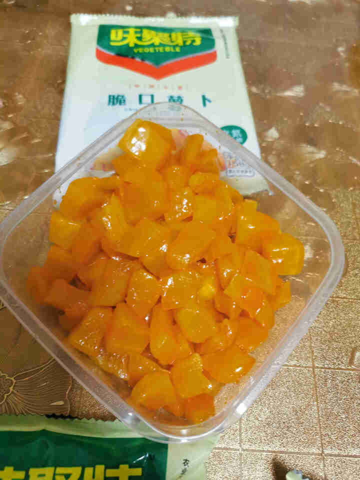 【新品】味聚特 脆口萝卜 四川泡菜萝卜干块状下饭菜菜芯酱腌菜158g每袋 充氮保鲜脆 脆口萝卜 158*5袋怎么样，好用吗，口碑，心得，评价，试用报告,第5张