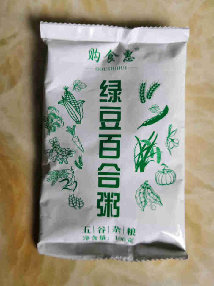 购食惠绿豆百合粥米100g怎么样，好用吗，口碑，心得，评价，试用报告,第2张