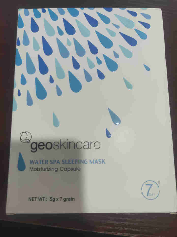 【薇娅推荐】纽西之谜（geoskincare）温泉水咋弹冻膜睡眠免洗面膜 1盒（7粒）怎么样，好用吗，口碑，心得，评价，试用报告,第2张