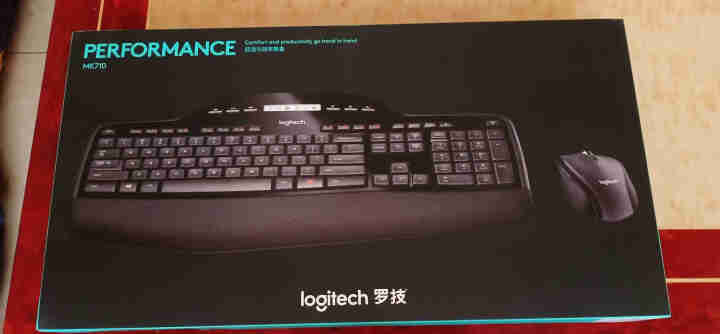 罗技（Logitech） 商务办公套装 无线键盘鼠标套装 优联连接 全尺寸键盘带掌托 MK710无线键鼠套装怎么样，好用吗，口碑，心得，评价，试用报告,第4张