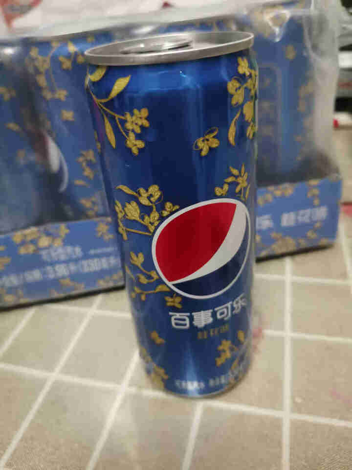 百事可乐 太汽系列桂花口味 汽水碳酸饮料饮品 330ml*12听 细长罐  Pepsi百事出品怎么样，好用吗，口碑，心得，评价，试用报告,第3张