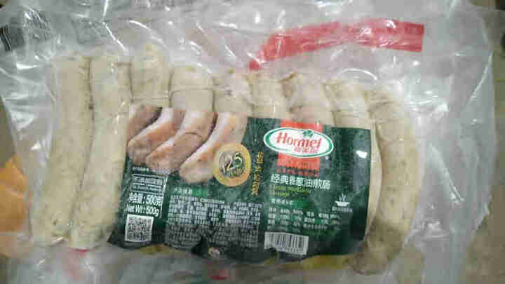 荷美尔（Hormel）经典香葱油煎肠 冷冻 500g/袋 火腿肠香肠 烧烤肠 纯肉肠 热狗 早餐肠怎么样，好用吗，口碑，心得，评价，试用报告,第2张