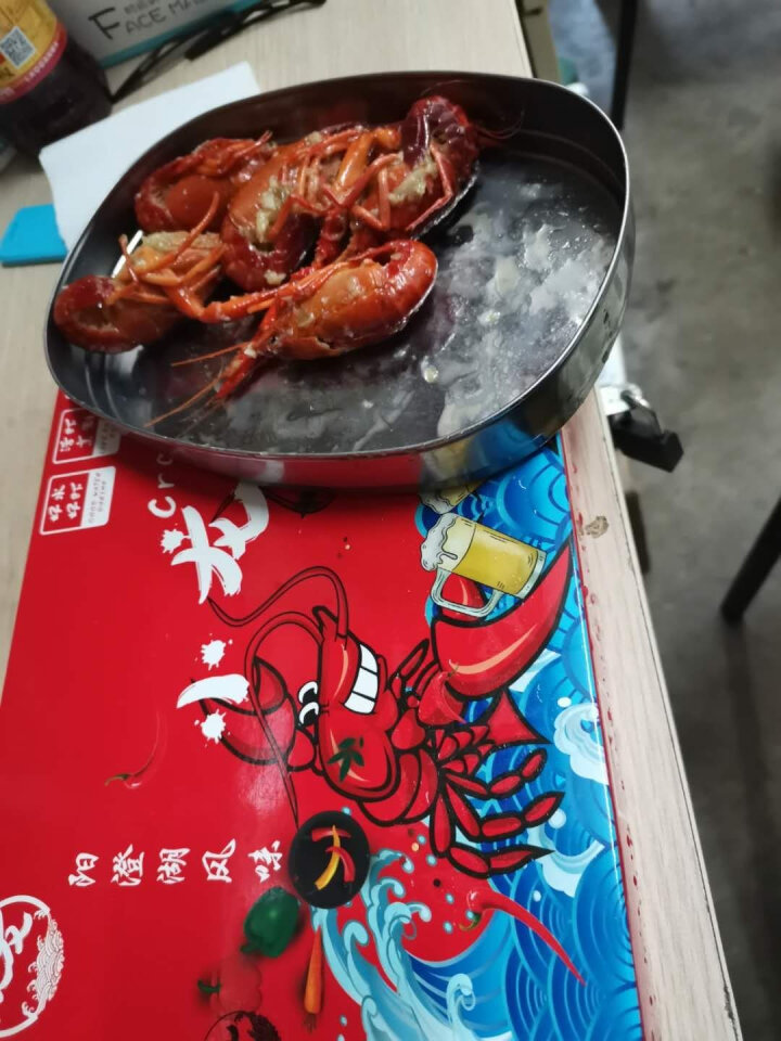 小龙虾 900g/盒 开袋即食中虾现炒现发麻辣/十三香/蒜蓉小龙虾熟食中虾4,第4张