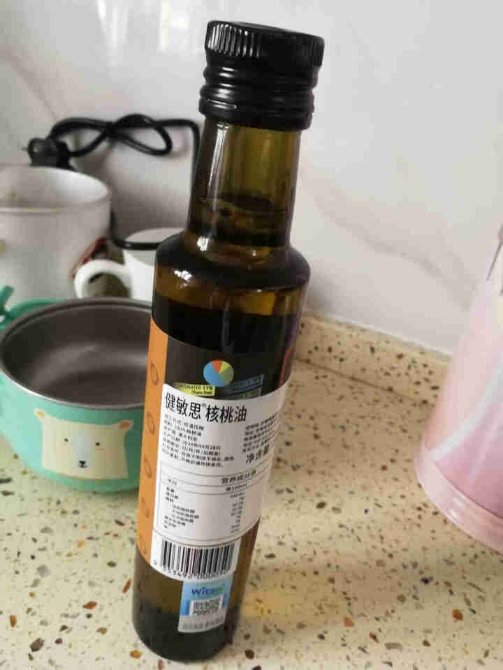 witsbb健敏思核桃油食用油孕妇儿童DHA辅食油 核桃油250ml/瓶怎么样，好用吗，口碑，心得，评价，试用报告,第3张