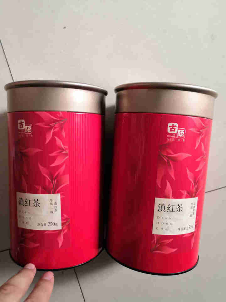 古陌 滇红茶 红茶 野茶浓香型凤庆茶叶蜜香工夫红茶罐装茶叶礼盒500g（250g*2）怎么样，好用吗，口碑，心得，评价，试用报告,第2张