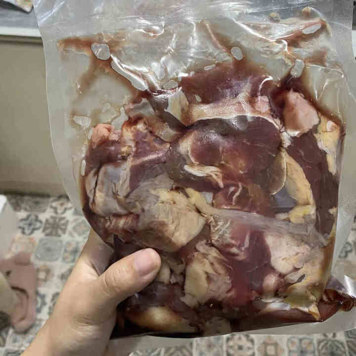 8385生鲜 国产原切筋头巴脑 牛肉生鲜 鲜牛肉食材 500g怎么样，好用吗，口碑，心得，评价，试用报告,第4张