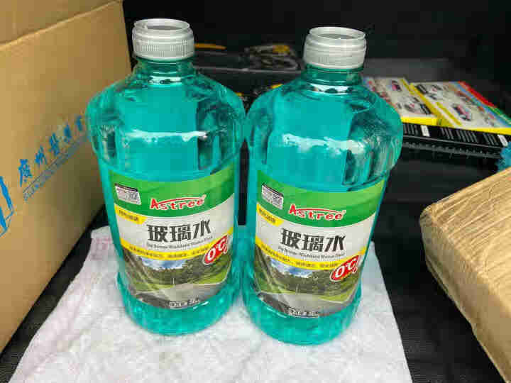 Astree汽车玻璃水玻璃清洗剂雨刮水雨刷精汽车用品 0℃普通型2L装【2瓶】怎么样，好用吗，口碑，心得，评价，试用报告,第2张