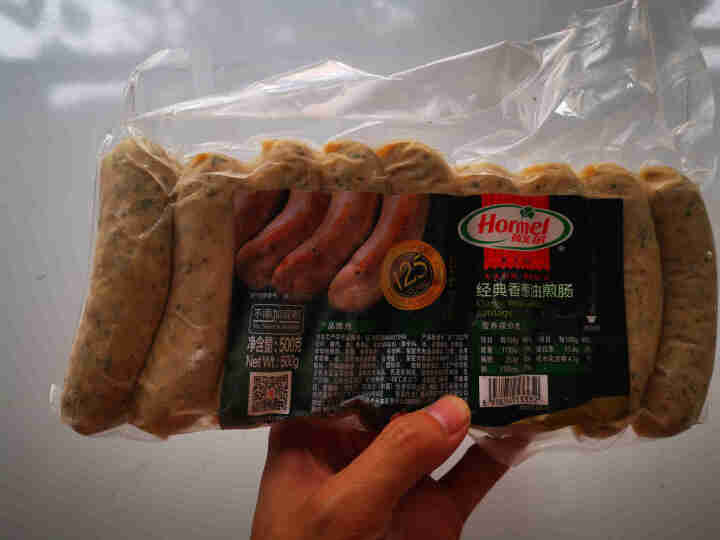 荷美尔（Hormel）经典香葱油煎肠 冷冻 500g/袋 火腿肠香肠 烧烤肠 纯肉肠 热狗 早餐肠怎么样，好用吗，口碑，心得，评价，试用报告,第4张