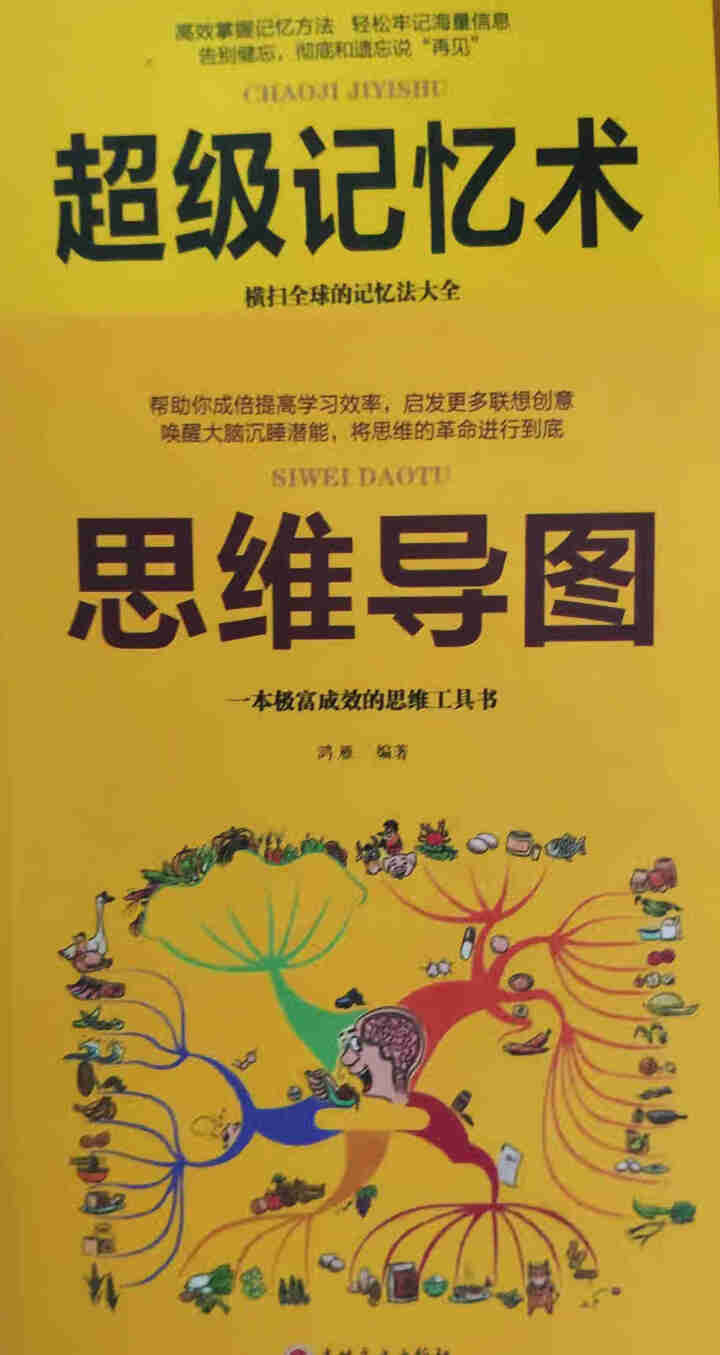 全5册思维导图 超级记忆术 最强大脑 思维风暴 逆转思维 提高记忆力的方法技巧逻辑思维训练书籍怎么样，好用吗，口碑，心得，评价，试用报告,第3张