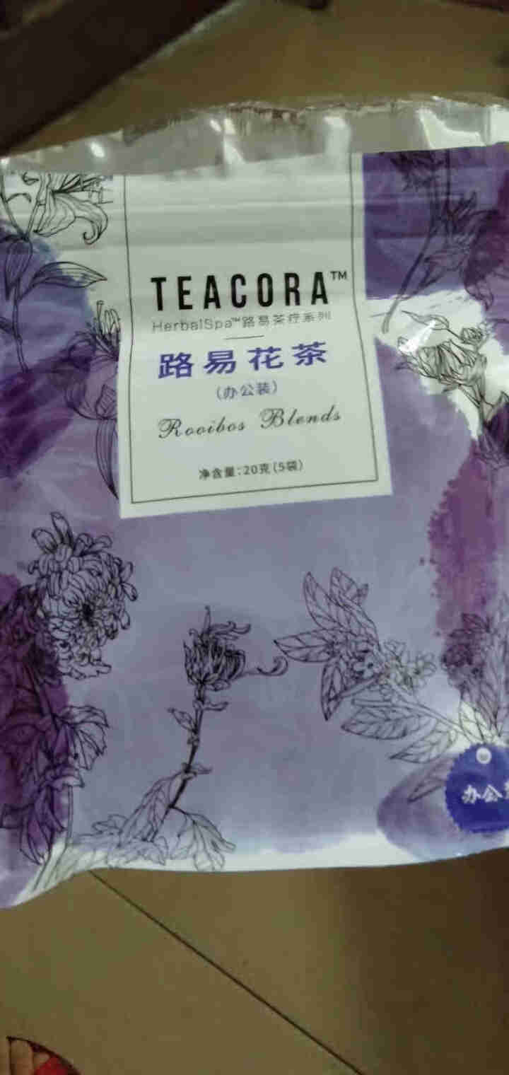 TEACORA 路易花茶办公装 花草茶 养生茶 桂花菊花百合洛神花 路易波士红茶袋泡茶包20g 路易花茶办公装怎么样，好用吗，口碑，心得，评价，试用报告,第2张