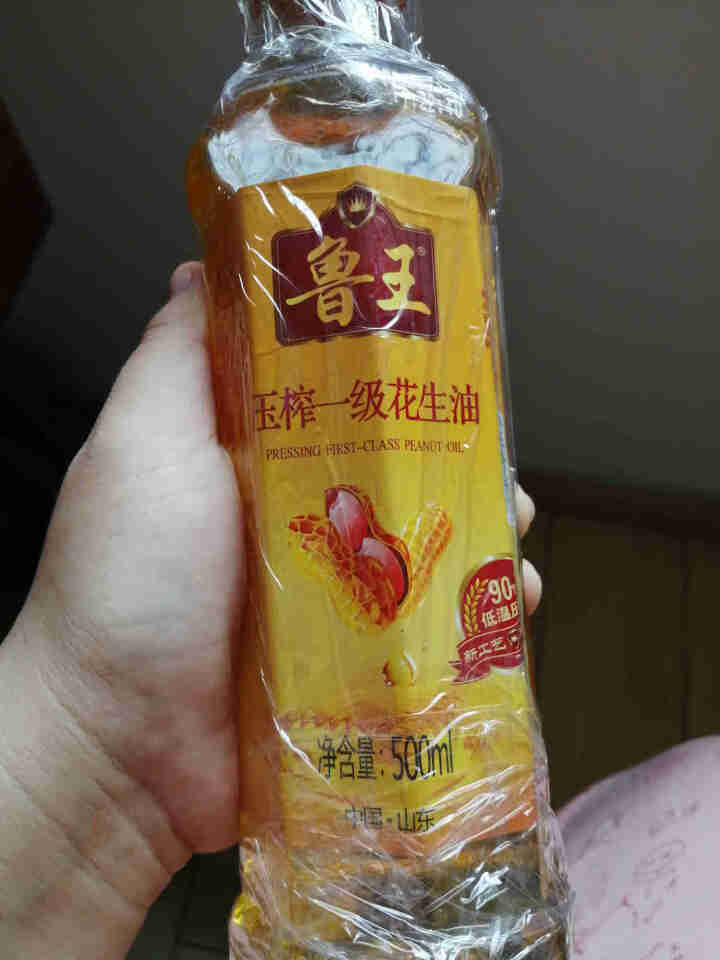 鲁王 压榨一级花生油500ml 食用油粮油植物油家用炒菜 物理压榨味浓油香 健康油 500ML怎么样，好用吗，口碑，心得，评价，试用报告,第3张