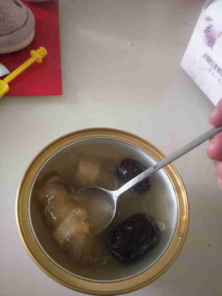 鲜伴即食花胶红枣藜麦深海鲜炖鱼胶干货胶原蛋白滋补营养品 150克X1份/日礼怎么样，好用吗，口碑，心得，评价，试用报告,第4张