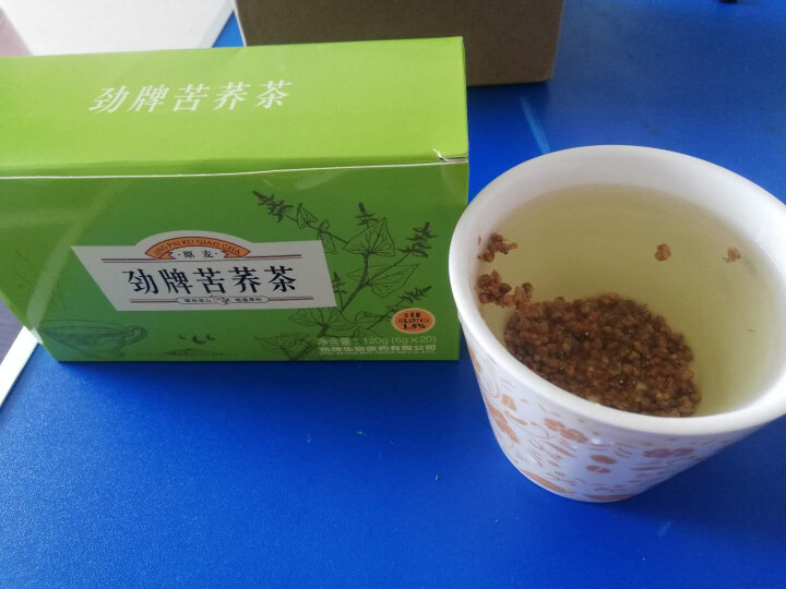 劲牌持正堂苦荞茶6g*20袋 全麦型 大凉山苦荞茶 养生