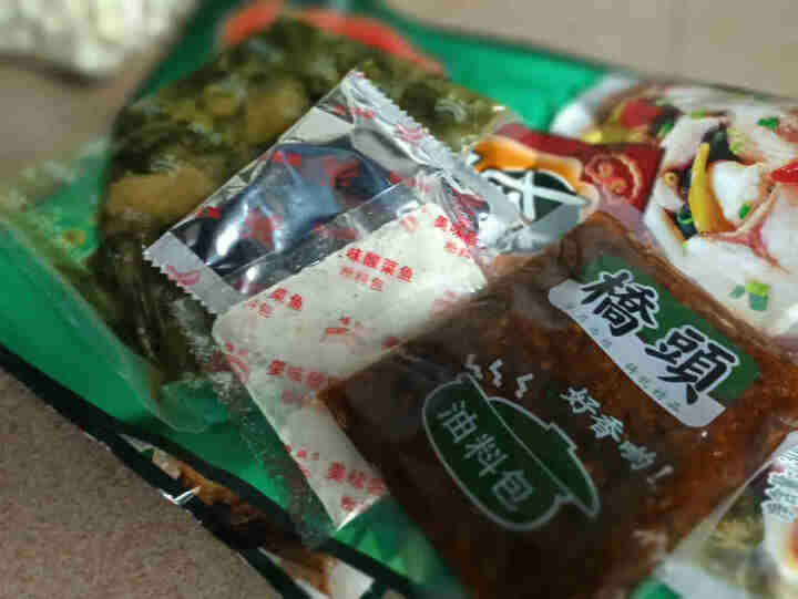 桥头 食品旗舰店 美味酸菜鱼300克水煮鱼调料 酸爽美味 重庆火锅底料怎么样，好用吗，口碑，心得，评价，试用报告,第3张