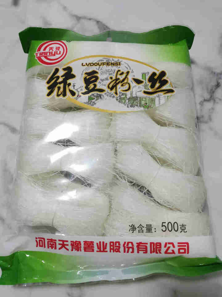 天豫龙口粉丝绿豆粉丝扇贝500g 500g怎么样，好用吗，口碑，心得，评价，试用报告,第2张