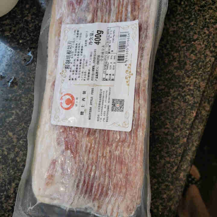 健士牌培根肉片烧烤食材400g 全程冷链 经典原切烤肉早餐食材 烧烤手抓饼食材怎么样，好用吗，口碑，心得，评价，试用报告,第2张