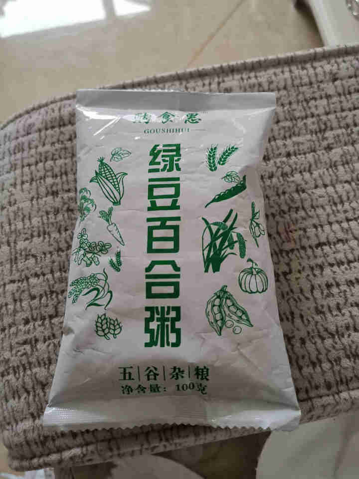 购食惠绿豆百合粥米100g怎么样，好用吗，口碑，心得，评价，试用报告,第2张