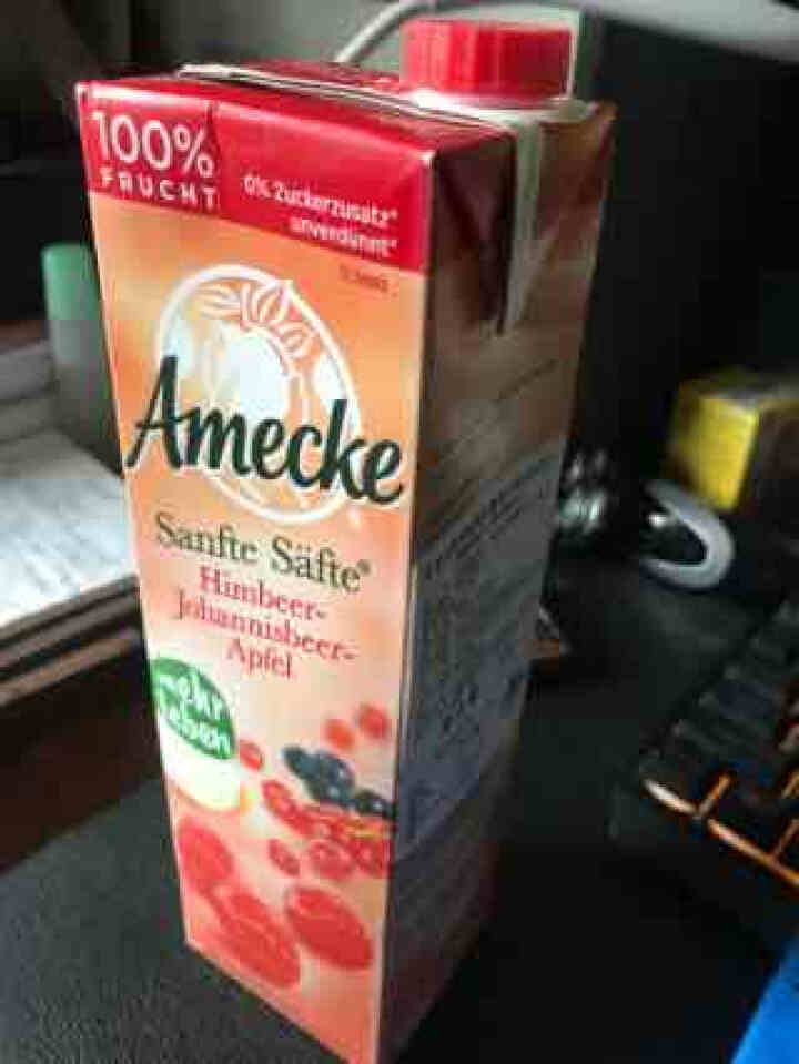 爱美可（Amecke） 爱美可Amecke德国进口鲜榨果汁树莓红醋栗苹果混合果汁1L/瓶进口饮料果汁怎么样，好用吗，口碑，心得，评价，试用报告,第4张