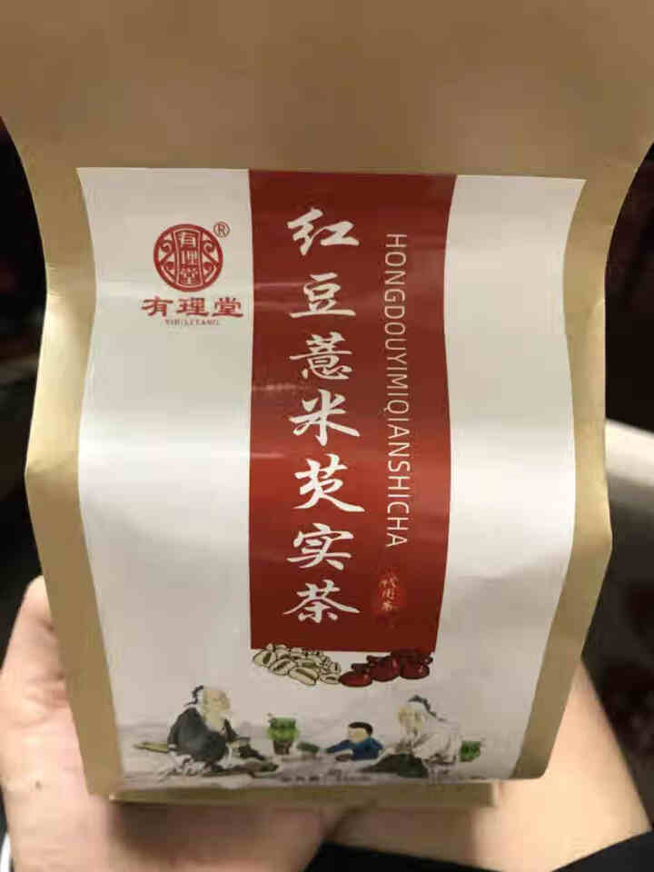 有理堂红豆薏米茶薏仁大麦栀子红枣蒲公英苦荞荷叶茶山楂枸杞子养生组合花茶 红豆薏米茶怎么样，好用吗，口碑，心得，评价，试用报告,第2张