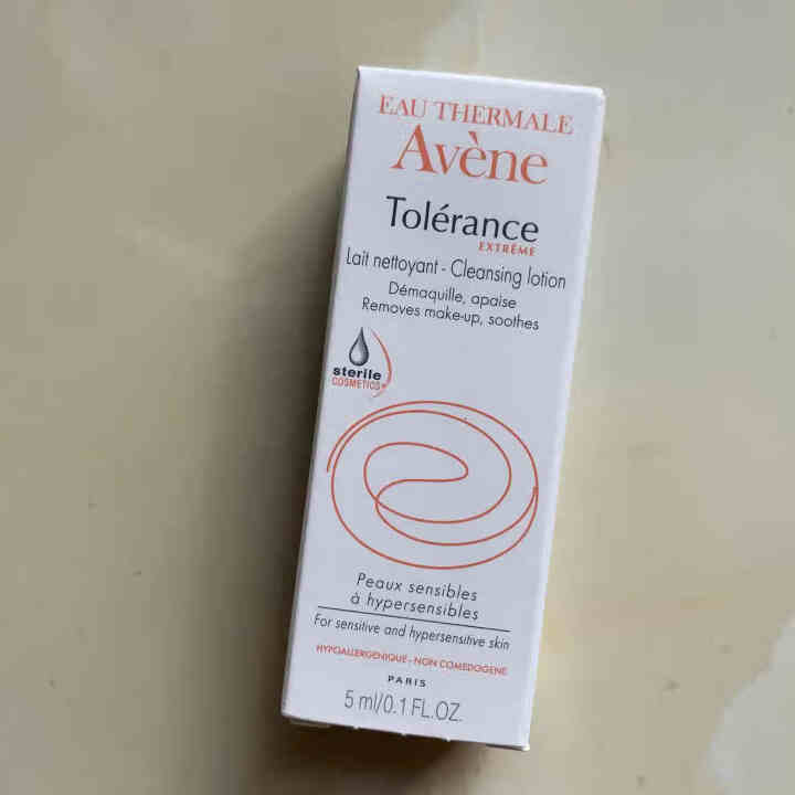 雅漾 （Avene） 舒缓特护免洗洁面乳 5ml怎么样，好用吗，口碑，心得，评价，试用报告,第2张