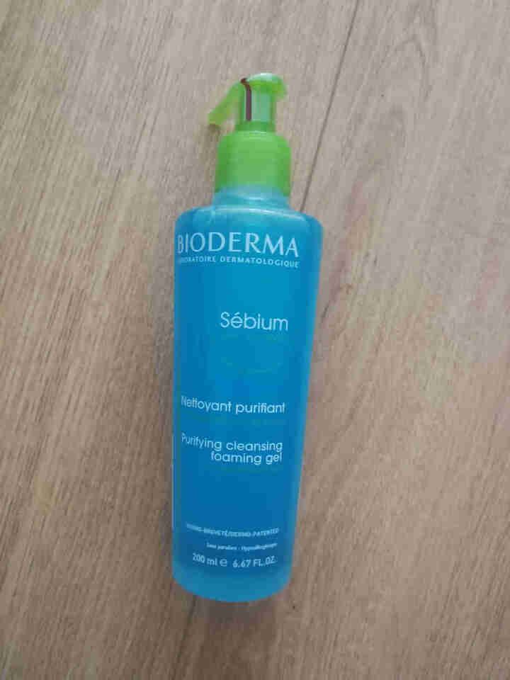 法国贝德玛（BIODERMA）净妍平衡洁肤凝胶洁面乳洗面奶200ml（温和清洁卸妆 控油收毛孔 油痘肌 低泡无皂基）怎么样，好用吗，口碑，心得，评价，试用报告,第2张