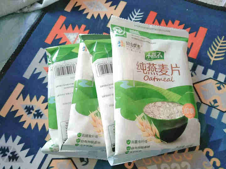 阴山优麦纯燕麦片原味即食冲饮冲调营养早餐食品代餐 55g*5袋装怎么样，好用吗，口碑，心得，评价，试用报告,第3张