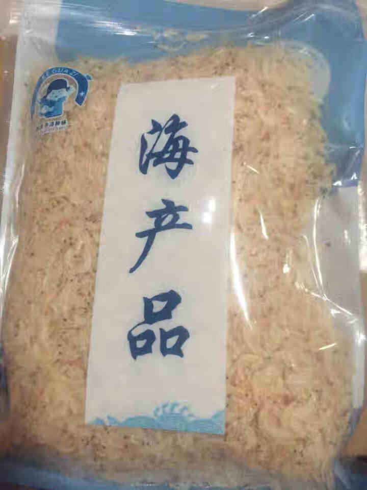 柯瓜子海鲜铺  东海捕捞无盐虾皮淡干虾皮粉烹饪配菜虾干小海虾小虾米袋装 半斤装  250g/包怎么样，好用吗，口碑，心得，评价，试用报告,第3张