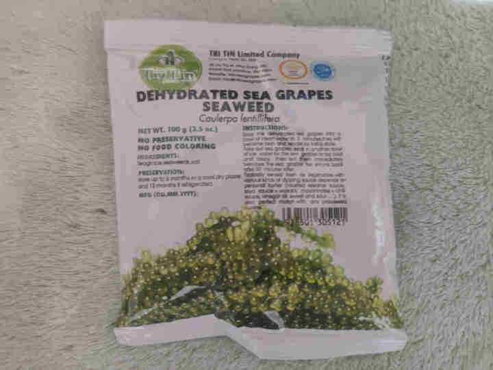 海葡萄100g 新鲜即食长寿菜零食水果特产海洋绿色无公害蔬菜海藻怎么样，好用吗，口碑，心得，评价，试用报告,第2张